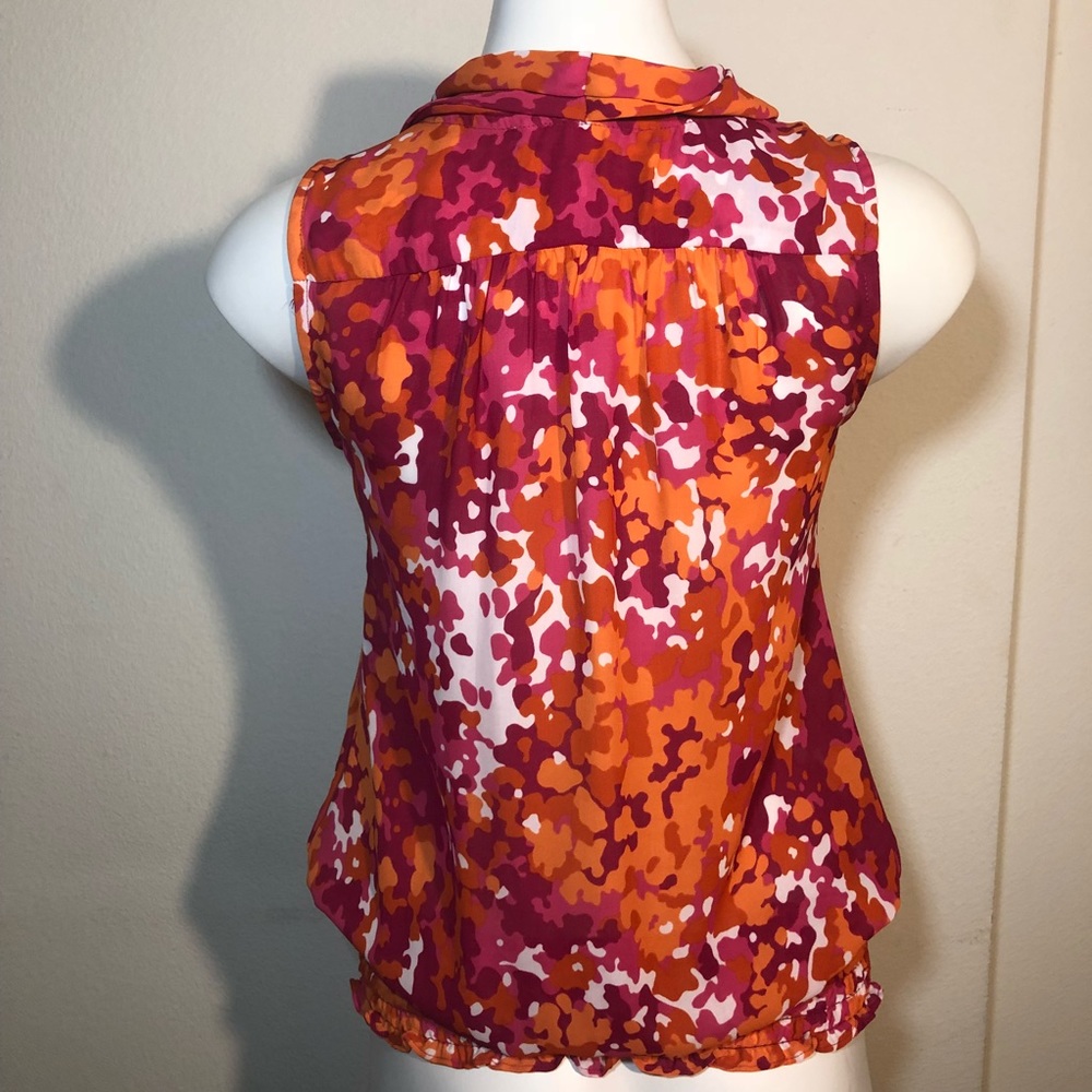 Michael Kors | watercolor | cowl neck | sleeveless - Picture 2 of 7